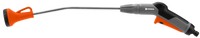 Side view of a Gardena garden spray nozzle with ergonomic handle., miniatuur 2