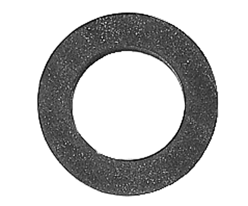 Top view of a circular rubber gasket., detailaanzicht Tuinaccessoire