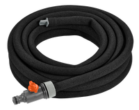 Coiled garden hose with connectors, suitable for irrigation., miniatuur 1