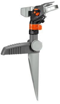 Side view of a garden sprinkler with adjustable settings., miniatuur 1