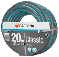 Gardena Classic garden hose, 20 meters long and 19 mm diameter, packaged for retail., miniatuur 2