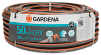 Front view of a Gardena Flex hose with 50m length and 19mm diameter, featuring Power Grip technology., miniatuur 2