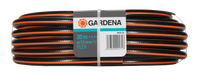 Coiled Gardena garden hose labeled with specifications, including length and diameter., miniatuur 4