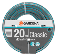 Front view of a Gardena Classic 20m garden hose packaging., miniatuur 1