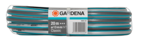 Front view of a Gardena garden hose with specifications visible on the label., miniatuur 4