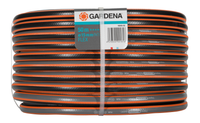 Coiled Gardena garden hose with product label indicating 50m length and 15mm diameter., miniatuur 4