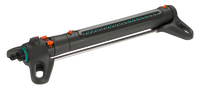 Side view of a Gardena oscillating sprinkler designed for garden irrigation., miniatuur 1