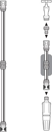 Gardena Reparateur-set 13 mm (1/2") - Tuinslang Herstellen Zonder Knopen, miniatuur 3