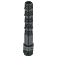 Front view of a threaded pipe connector., miniatuur 1