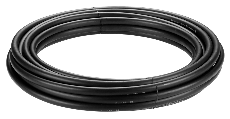 Coiled garden hose suitable for irrigation purposes., detailaanzicht Koivoer Basis
