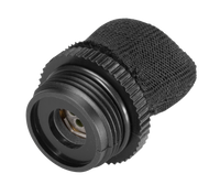 Close-up view of a threaded garden hose filter with a mesh cover., miniatuur 2