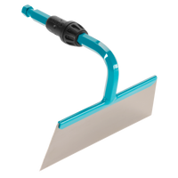 Side view of a Gardena garden hoe with a sturdy metal blade., miniatuur 1