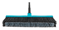 Front view of a Gardena broom head with bristles., miniatuur 2