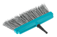 Front view of a garden broom head with dense bristles., miniatuur 3