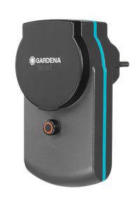 Front view of a Gardena smart plug with a single button., miniatuur 5