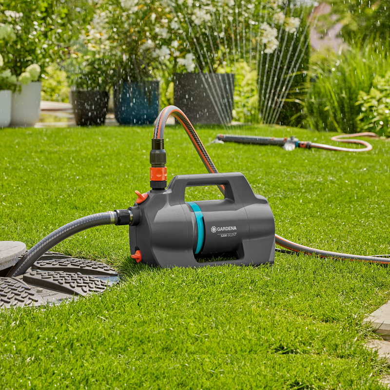 Gardena Besproeiingspomp 5200 Silent Set - Gardena Besproeiingspomp 5200 Silent Set voor besproeiingspompen, afbeelding 2 Vijverpomp