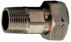 Koppeling watermeter 1 inch buitendraad x 1 1/4 inch binnendraad | Koppeling productafbeelding, PVC Hulpstuk bij Vijvercentrum