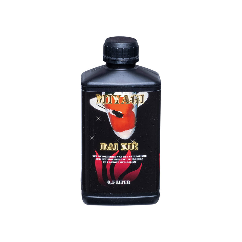 Miyagi Dai Xié 0,5 liter, Vismedicijn bij Vijvercentrum