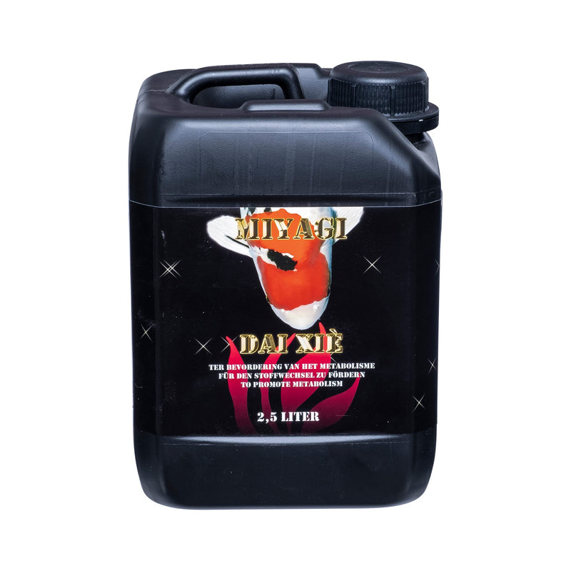 Miyagi Dai Xié 2,5 liter, Supplement bij Vijvercentrum