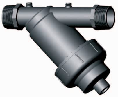 Irritec Irritec Y-filter 2 inch 120 mesh (125 micron) PP met aftap, DIVERSEN bij Vijvercentrum