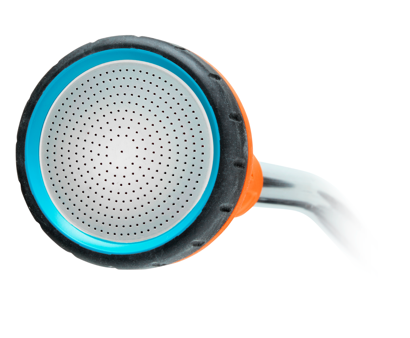 Top view of a Gardena garden watering nozzle.