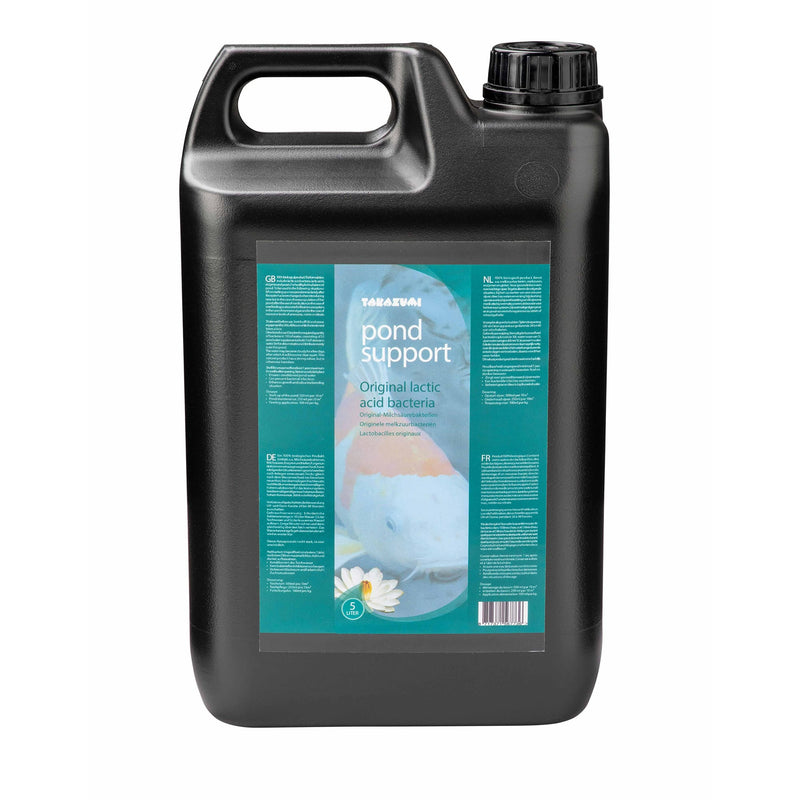 Pond Support Melkzuur Bacteriën 5 liter, Onderhoudsproduct bij Vijvercentrum