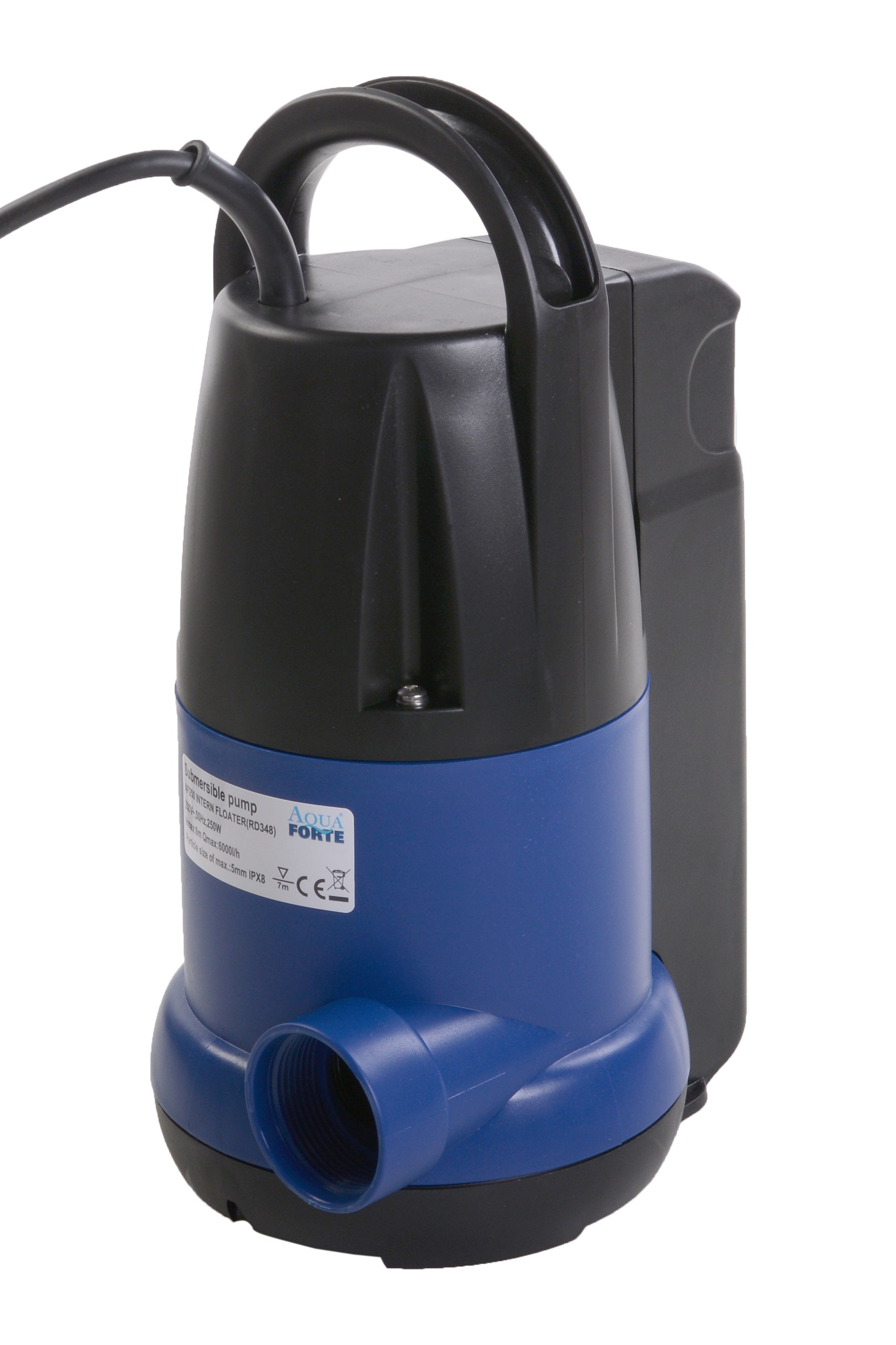 AquaForte dompelpomp AF250 met vlotter