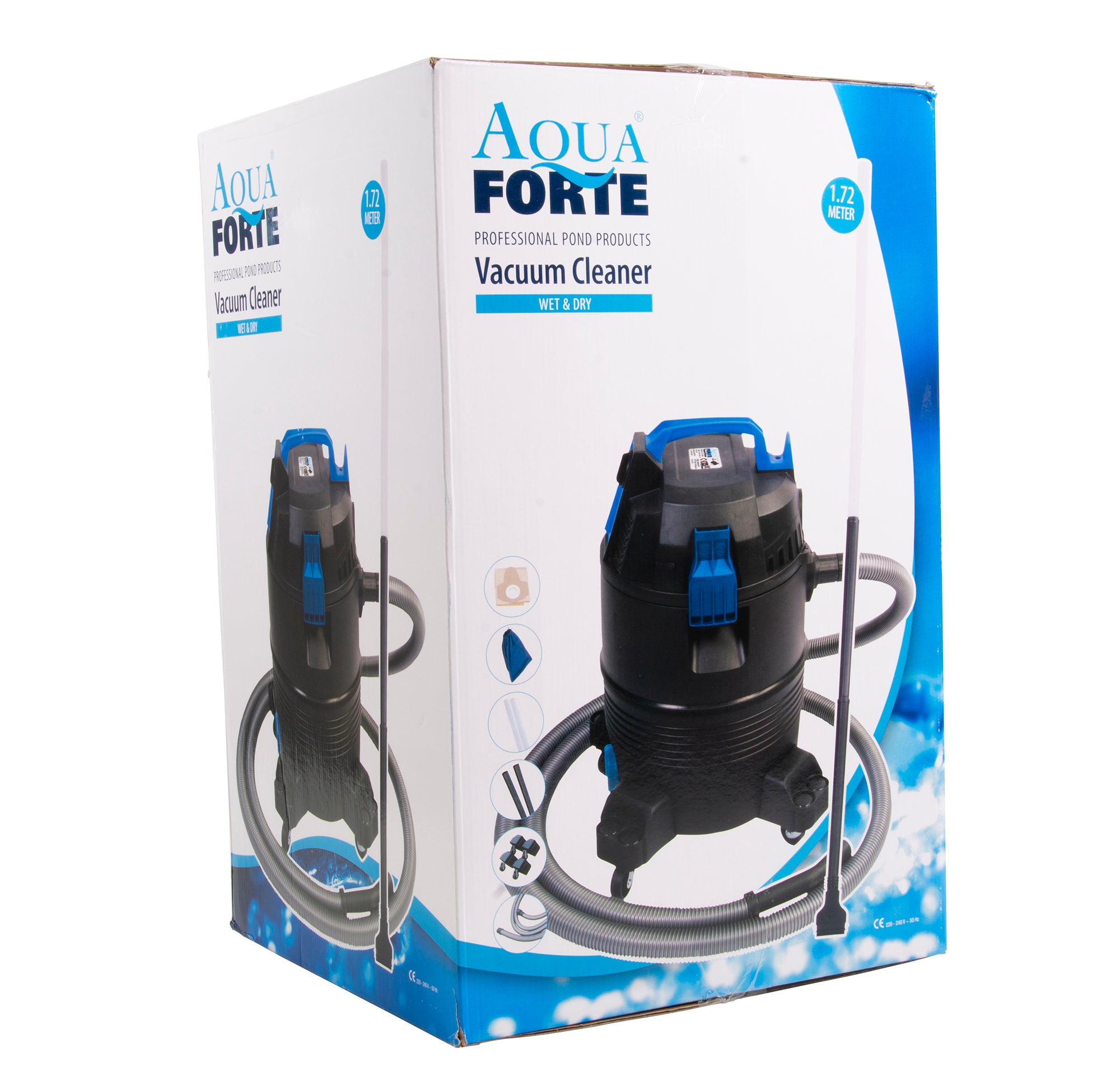 AquaForte vijverstofzuiger (nat & droog)