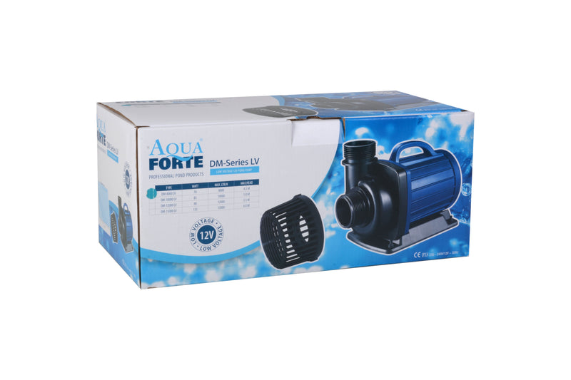 AquaForte DM-8000LV 12V vijverpomp - veilige laagspanning tot 8.000 l/u, afbeelding 3 Vijverpomp