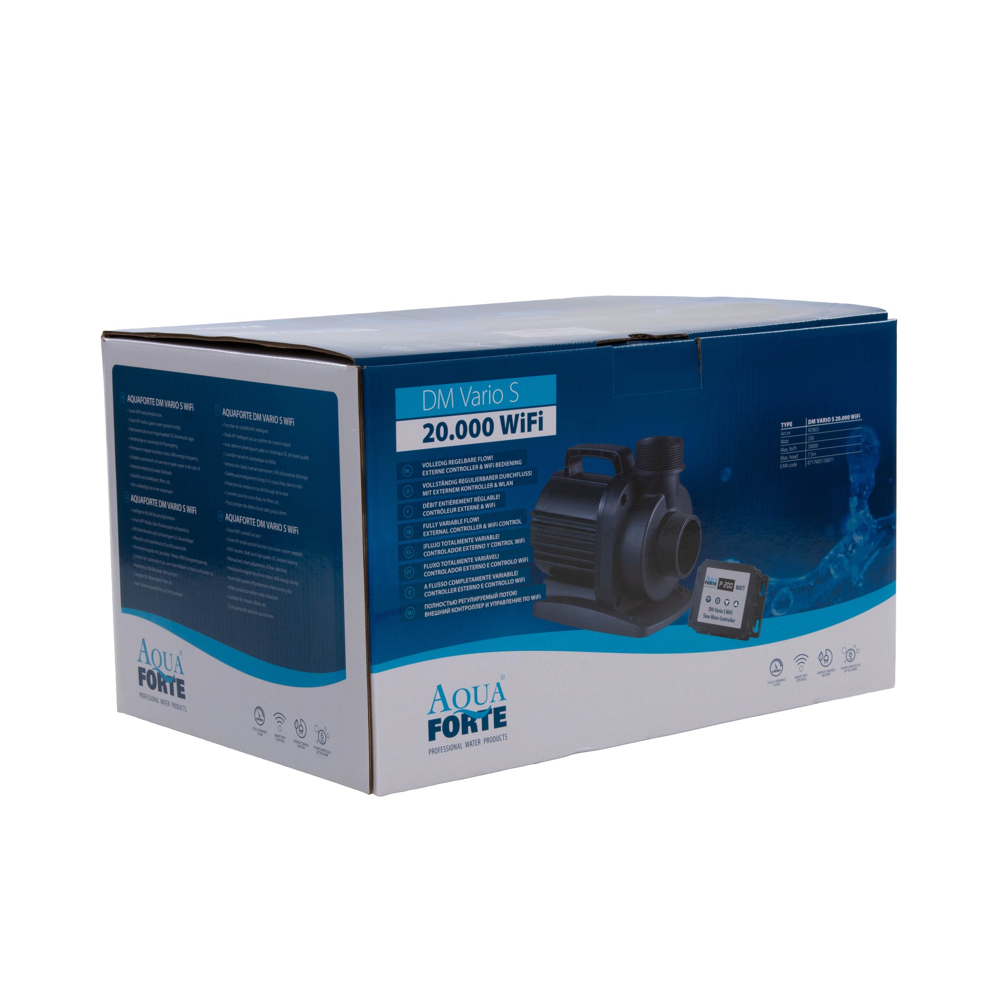 AquaForte DM Vario 20000 WiFi vijverpomp