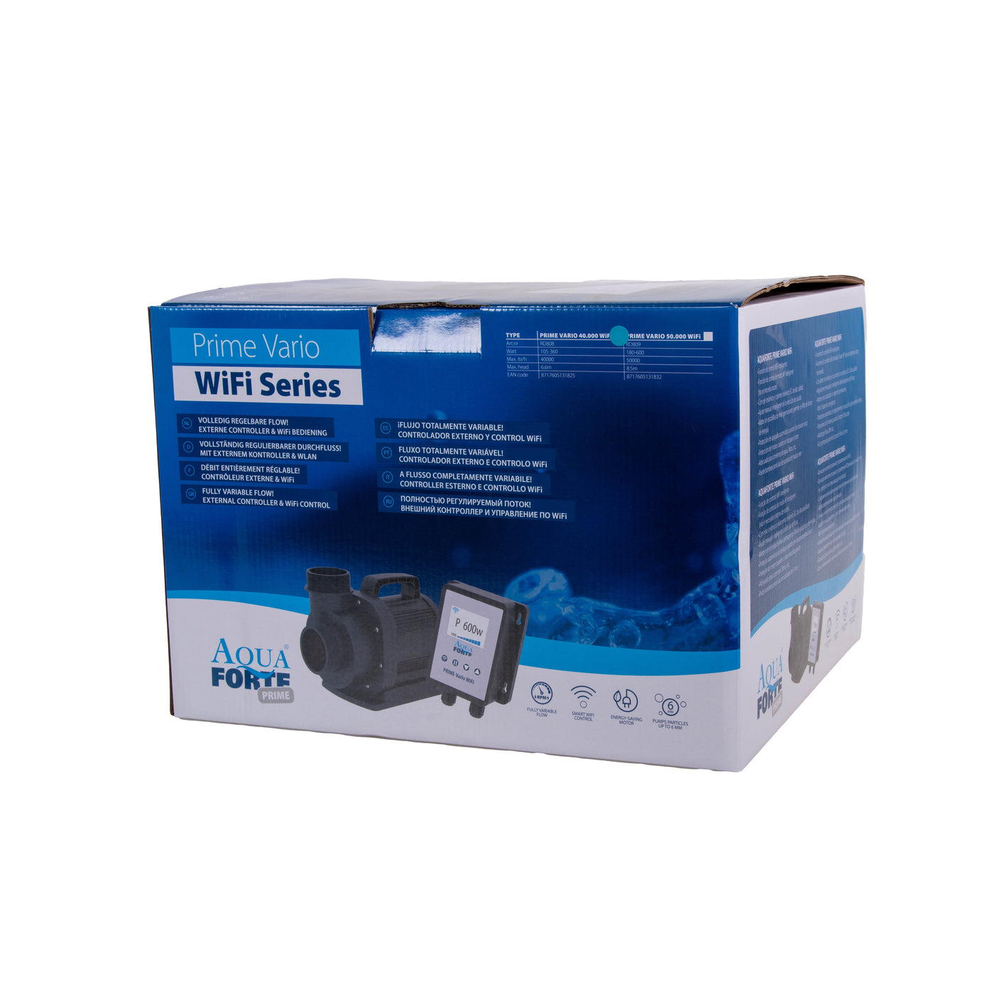 AquaForte DM Vario S 40000 vijverpomp met Wi-Fi