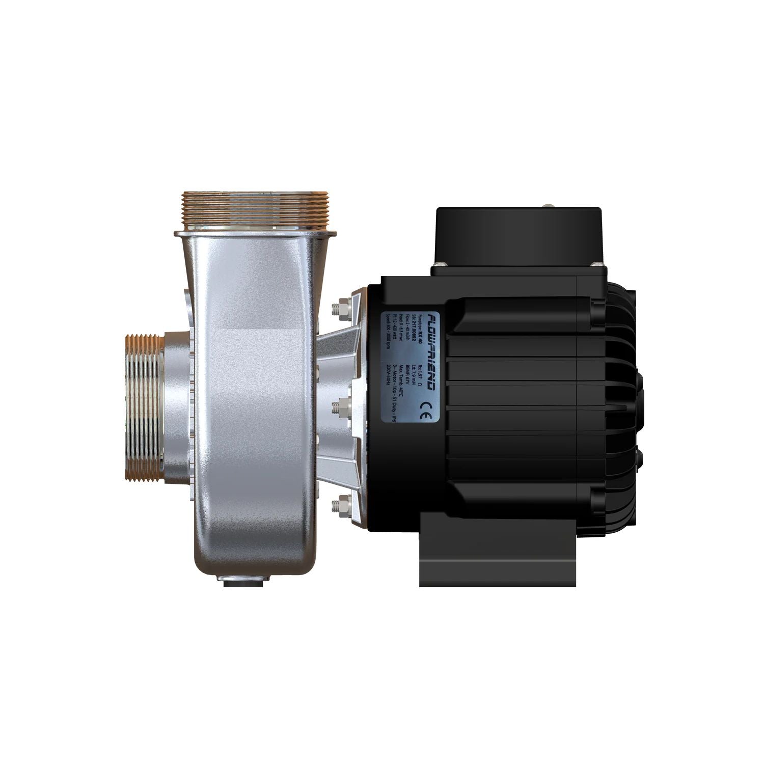 FlowFriend Junior HFP70 vijverpomp RVS 316L - display detail