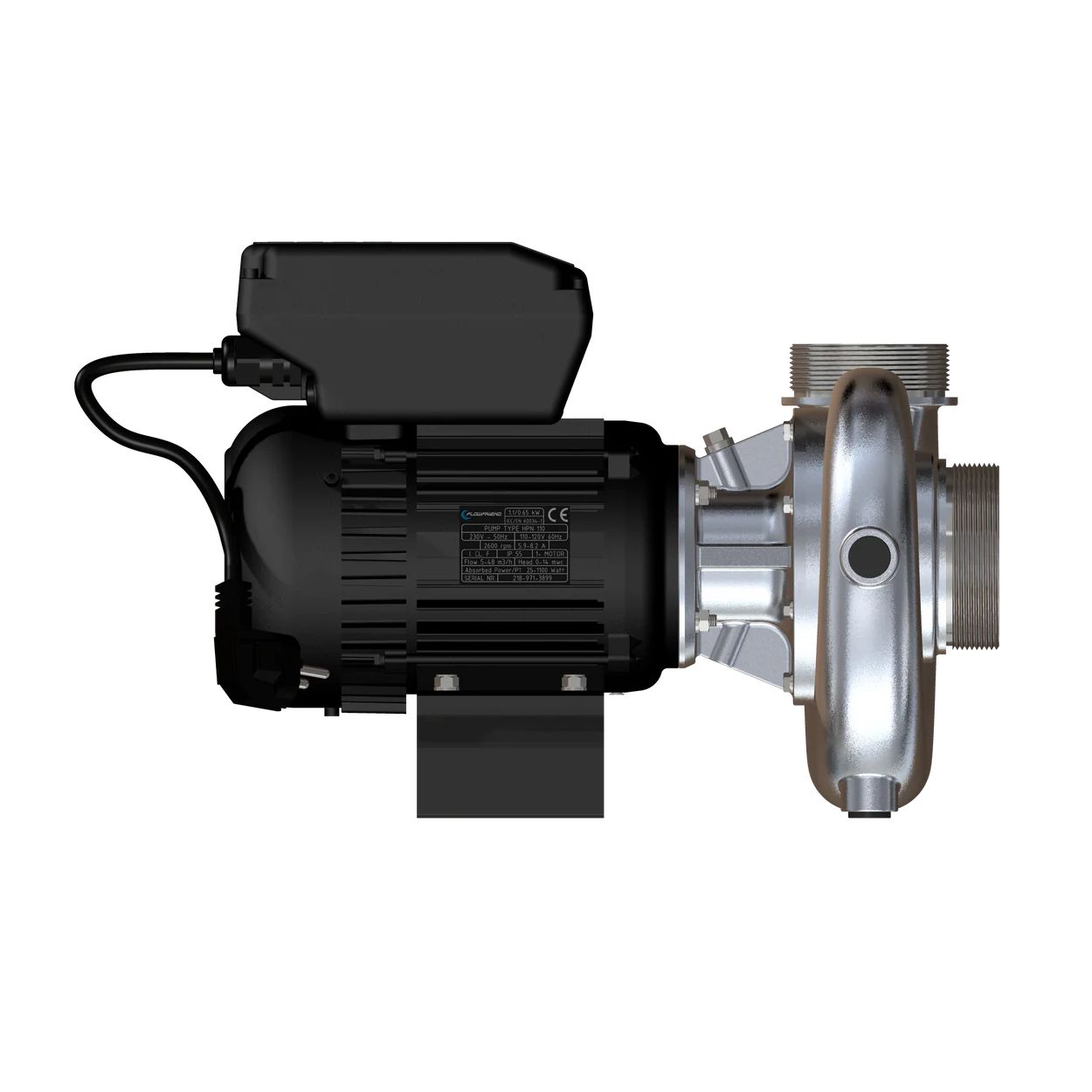 FlowFriend HPN110 hogedrukpomp RVS 316L - display detail