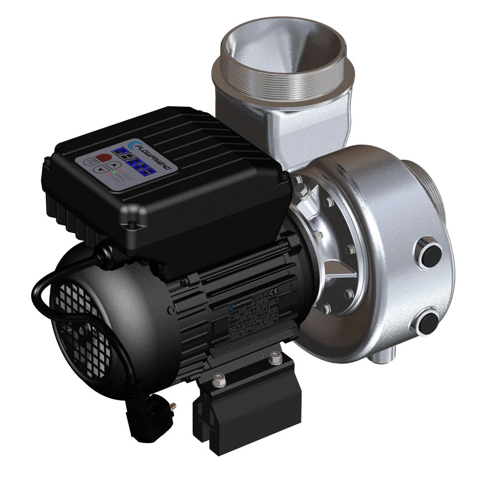 FlowFriend Prime 100 vijverpomp RVS 316L - linksvoor