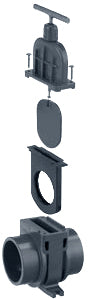 VDL schuifafsluiter 50mm, miniatuur 3