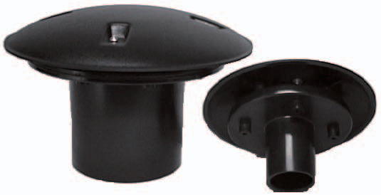 Bodem/wanddoorvoer + kap economy 110mm