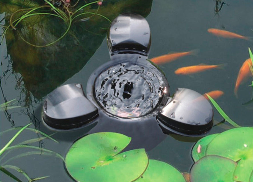 AquaForte drijvende skimmer met pomp 60 watt