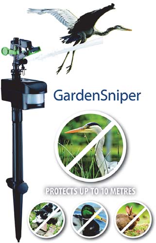 AquaForte Garden Sniper reigerschrik