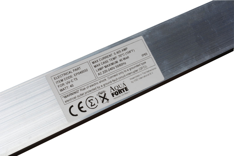 AquaForte ballast voor Midi Power 40 watt — UV-C Unit bij Vijvercentrum