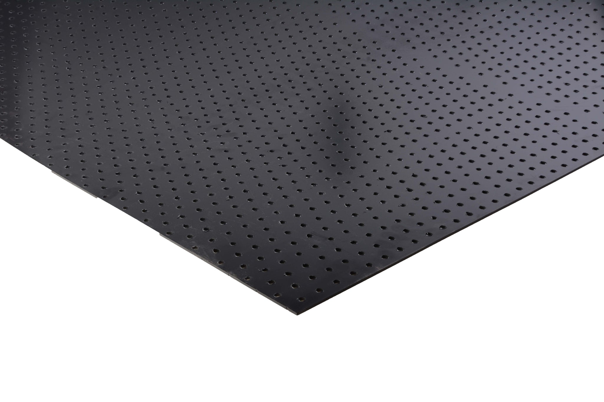 PVC plaat 3mm geperforeerd gat 6mm