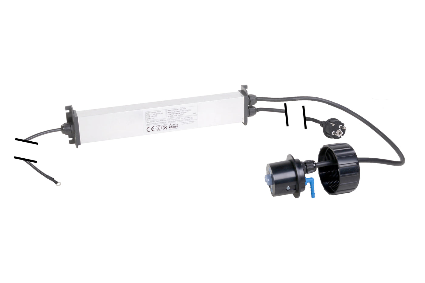 Elektrisch gedeelte Ozon UV-C redox AF low pr (nw)