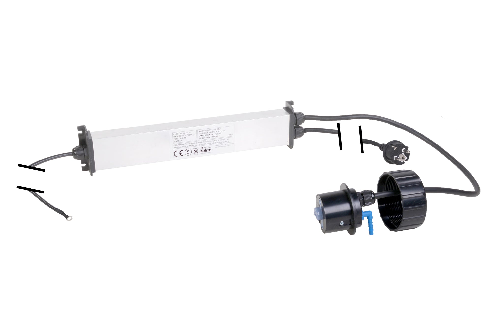 Elektrisch gedeelte Ozon UV-C redox AF low pr (nw)