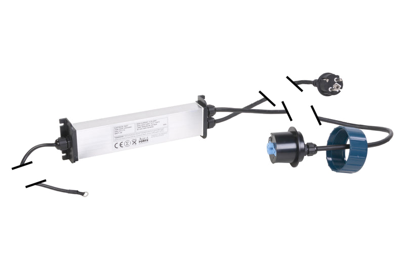 AquaForte Elektrisch gedeelte power UV-C 40 watt (NW), detailaanzicht UV-C Unit