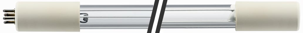 Kwartsglas Jumbo UV-C T5 130 watt amalgaam