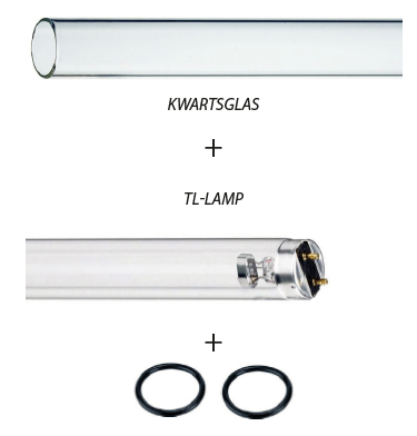 AquaForte UV-C TL lampset 55 watt