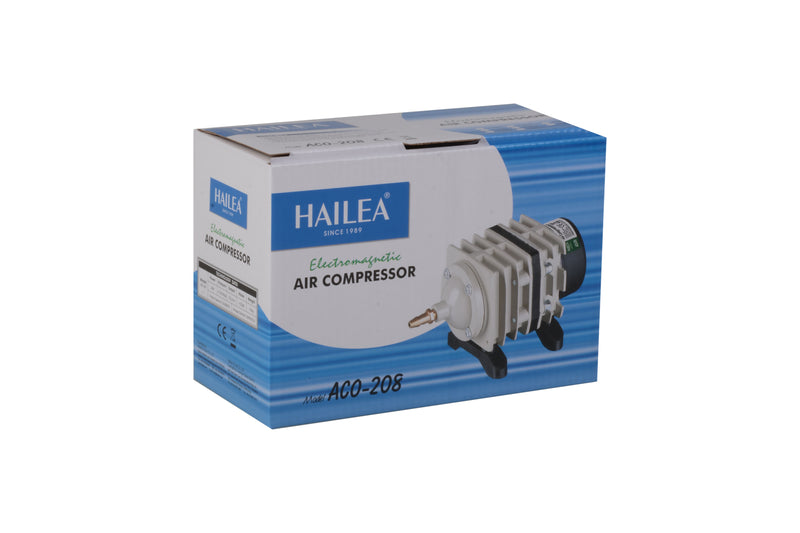 Hailea ACO 208 luchtpomp — detailaanzicht Luchtpomp