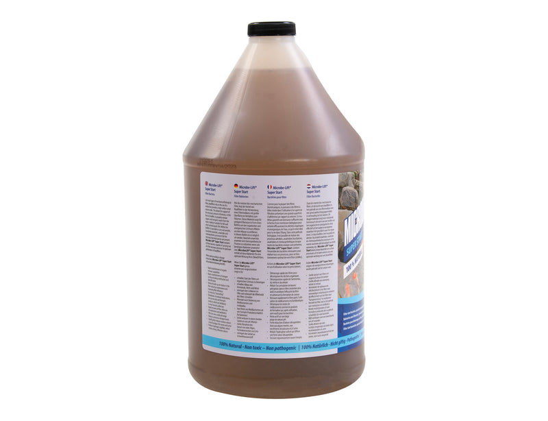 Microbe-Lift Super Start filter 4 liter — detailaanzicht Vijverbacterie