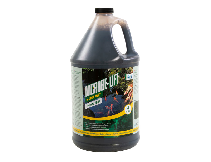 Microbe-Lift Sludge Away 4 liter — Vijverbacterie bij Vijvercentrum