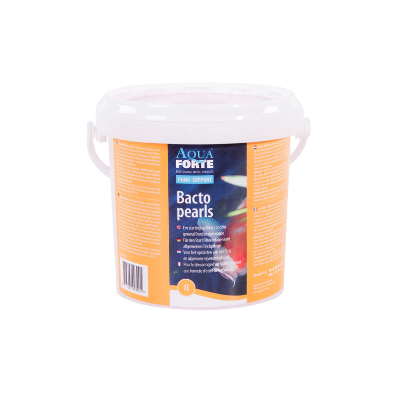 AquaForte Bacto Pearls 1 liter — Filtermedium bij Vijvercentrum