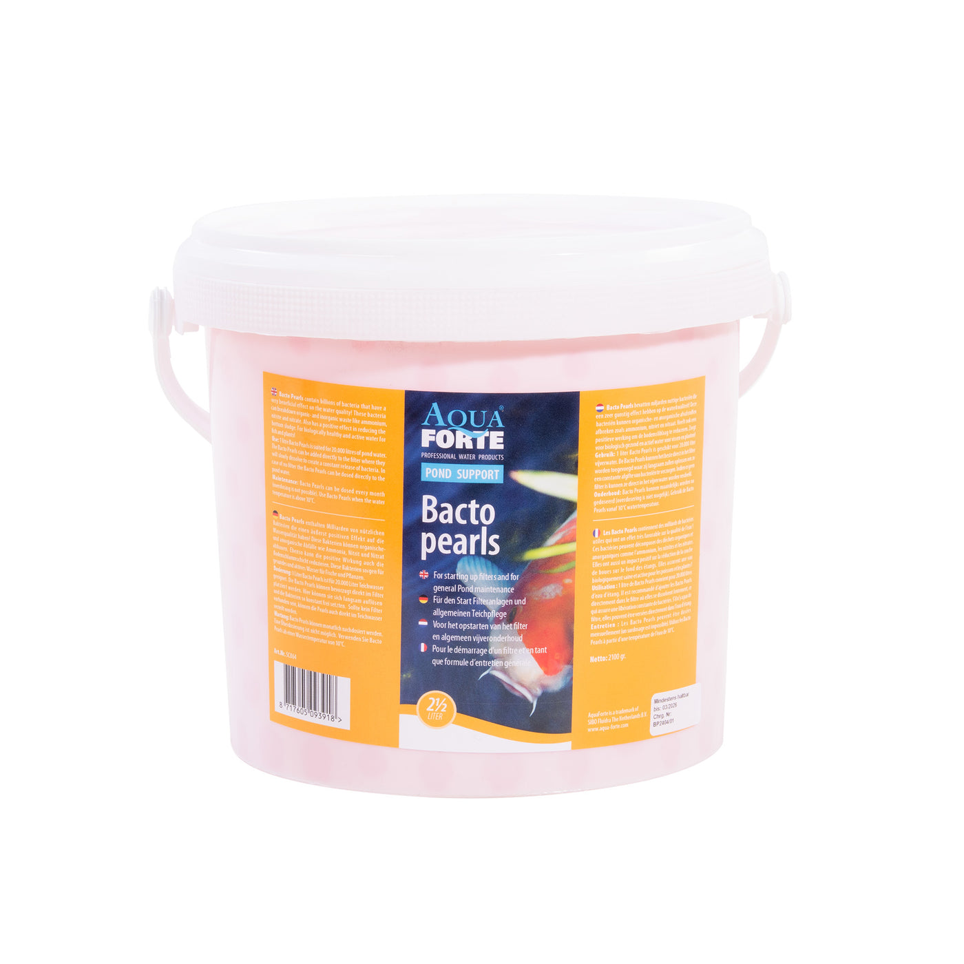 AquaForte Bacto Pearls 2,5 liter
